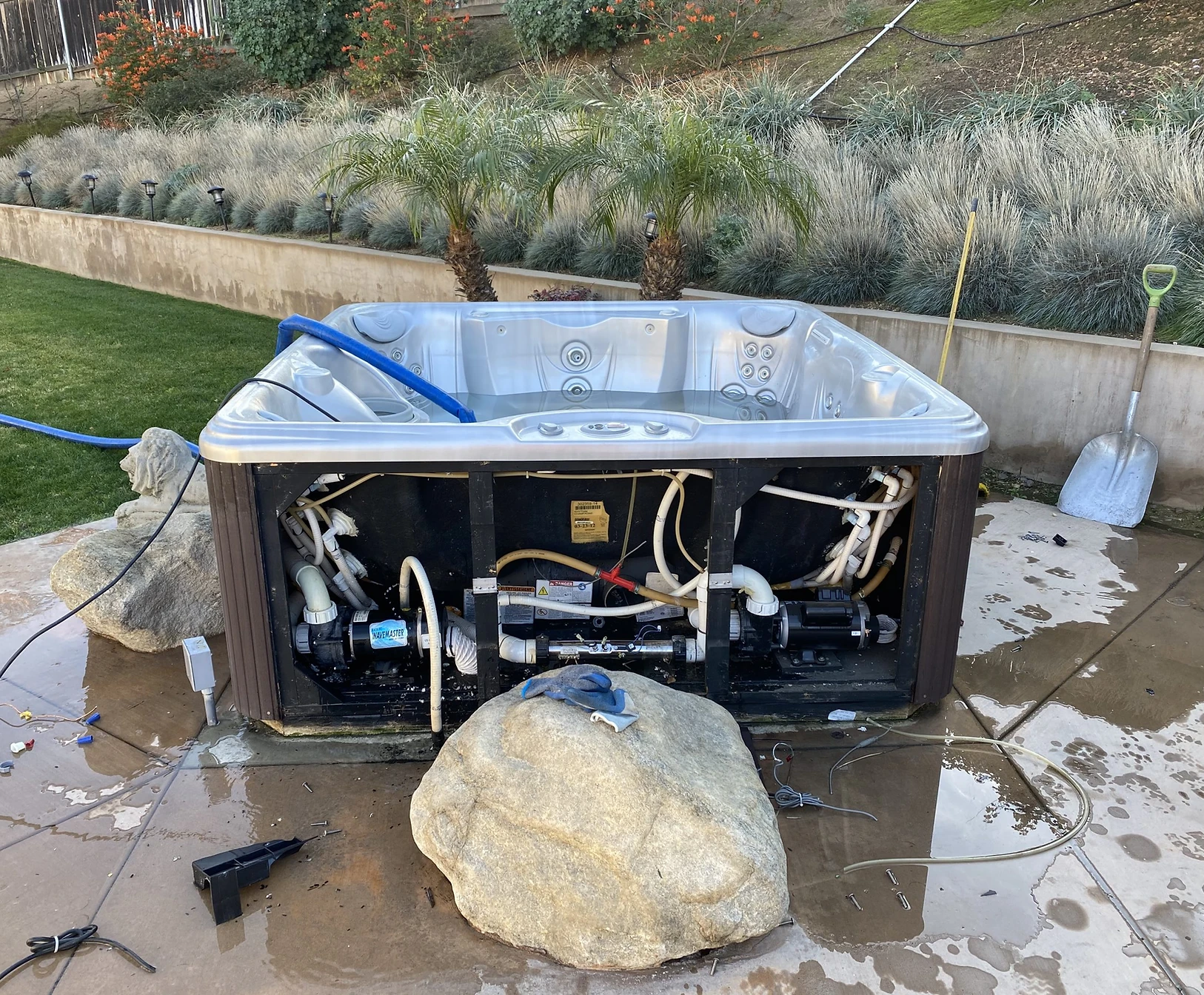 Hot tub removal services in Costa Mesa